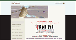 Desktop Screenshot of kidfit-tennis.com